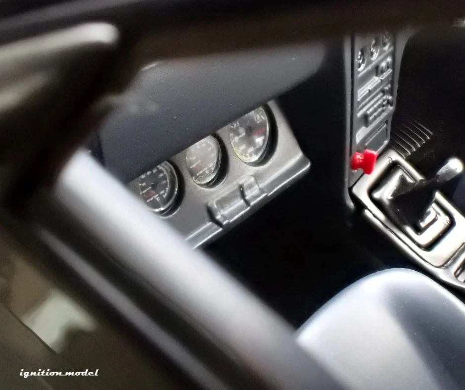 Ignition-Model Nissan Skyline GT-R 400r R33 (BCNR33) RHD Dark Grey Metallic 1:18 - Image 7