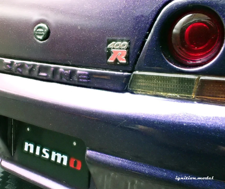 Ignition-Model Nissan Skyline GT-R 400r R33 (BCNR33) RHD Midnight Purple 1:18 - Image 14