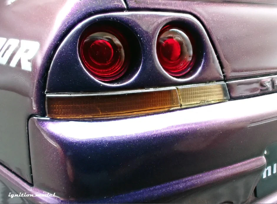 Ignition-Model Nissan Skyline GT-R 400r R33 (BCNR33) RHD Midnight Purple 1:18 - Image 16
