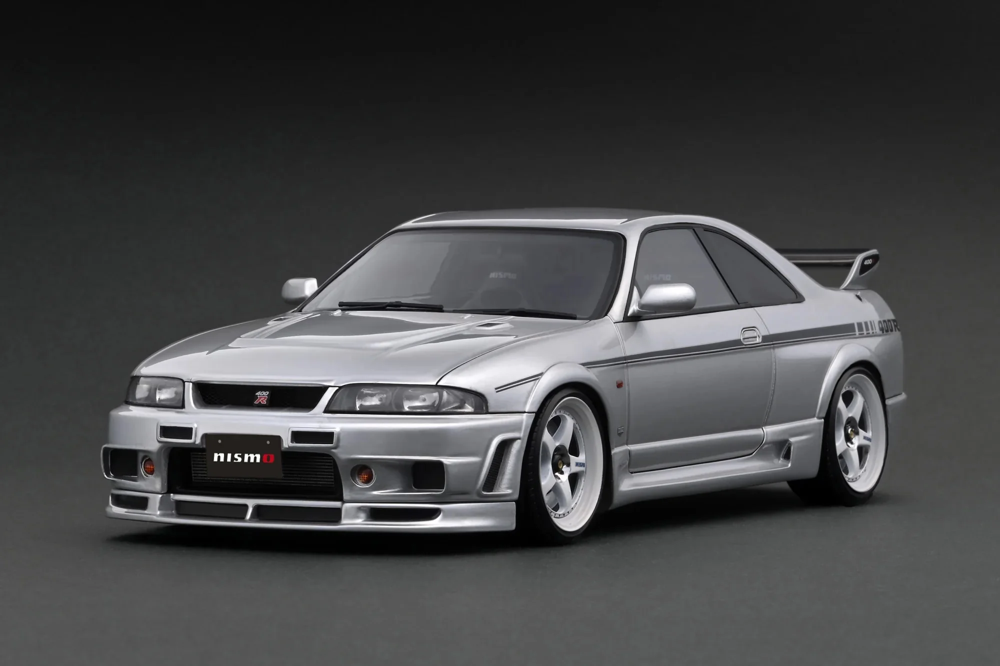 Ignition-Model Nissan Skyline GT-R 400r R33 (BCNR33) RHD Silver 1:18