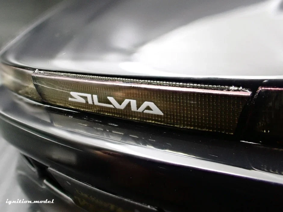 Ignition-Model Nissan Vertex S13 Silvia Black 1:18 - Image 30