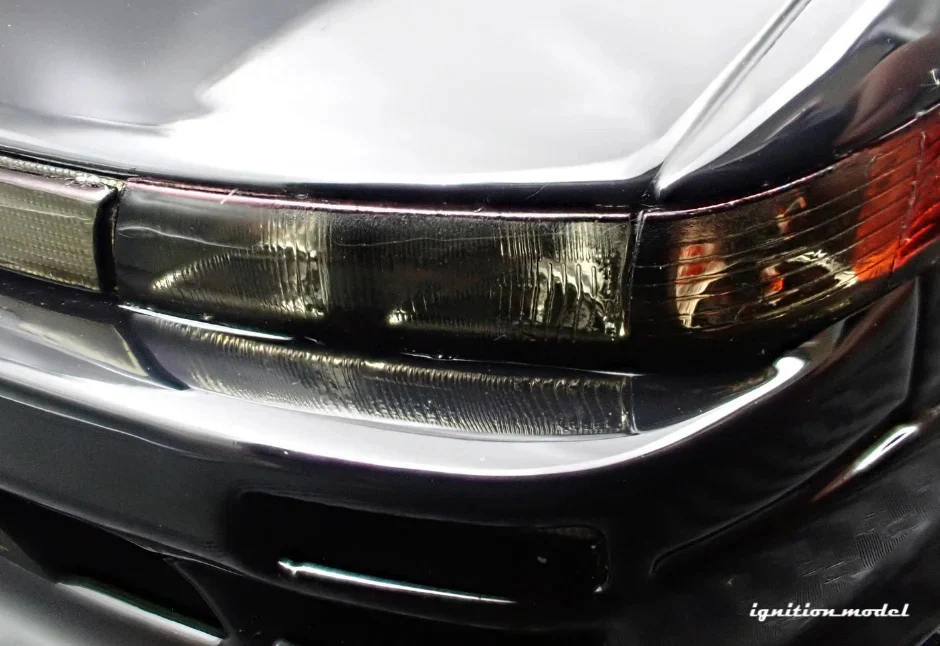 Ignition-Model Nissan Vertex S13 Silvia Black 1:18 - Image 32