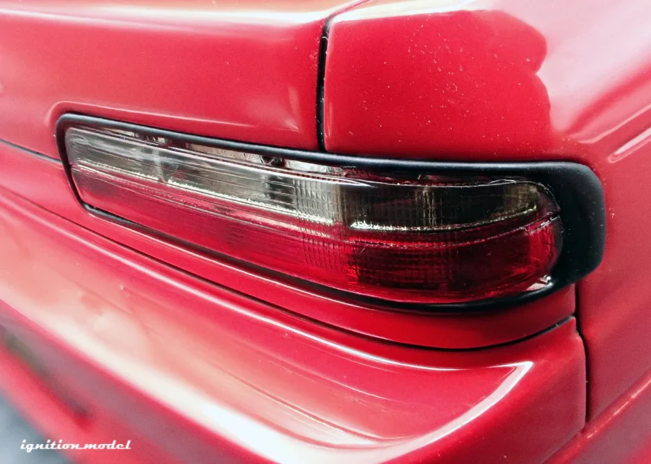 Ignition-Model Nissan Vertex S13 Silvia Red 1:18 - Image 19