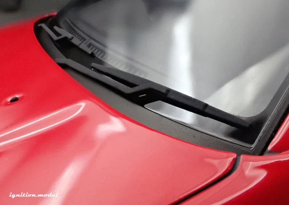 Ignition-Model Nissan Vertex S13 Silvia Red 1:18 - Image 8