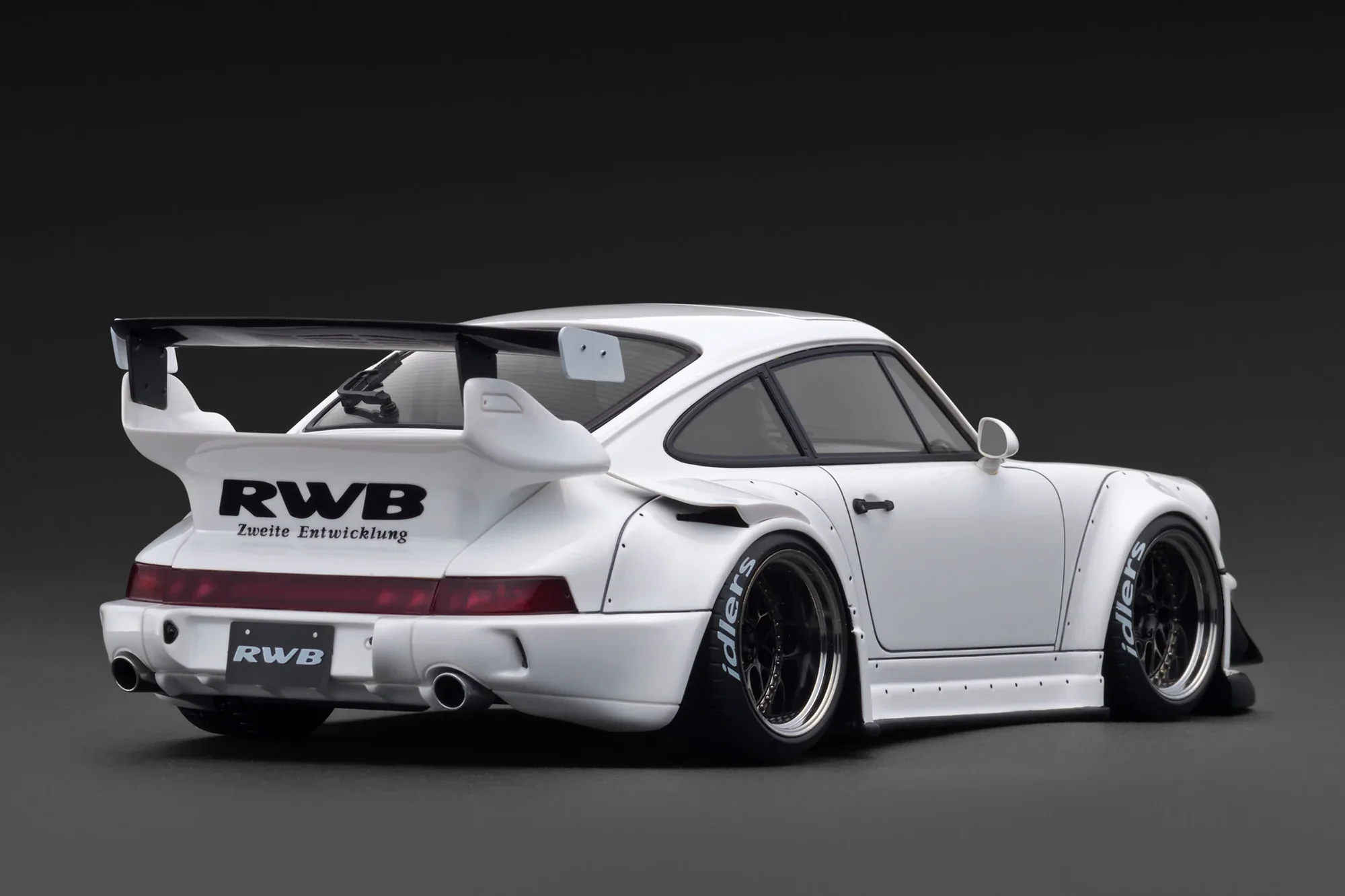 Ignition-Model Porsche 911 964 RWB White 1:18 - Image 2
