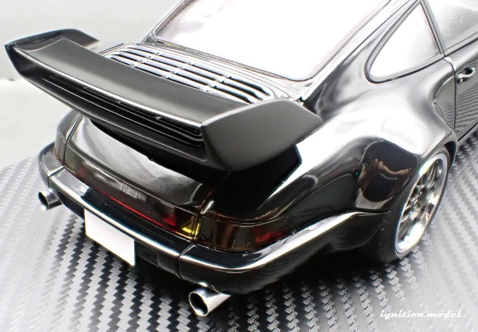 Ignition-Model Porsche 911 (964) 'Wangan Midnight" Blackbird Black 1:18 - Image 10