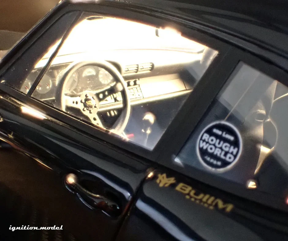 Ignition Model Porsche 993 RWB "Dark Star" Black 1:18 - Image 12
