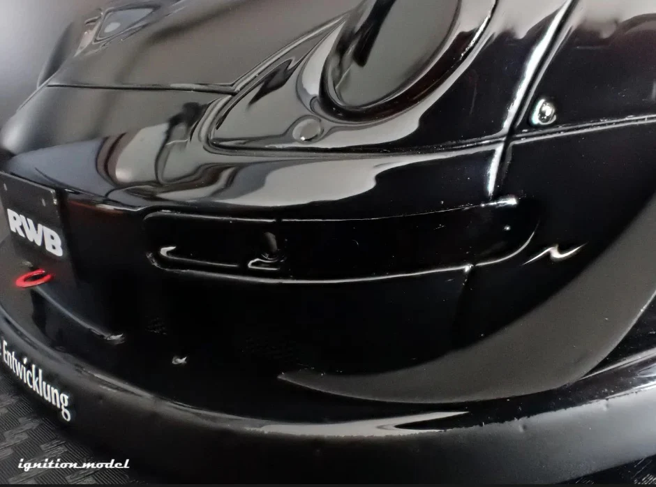 Ignition Model Porsche 993 RWB "Dark Star" Black 1:18 - Image 35