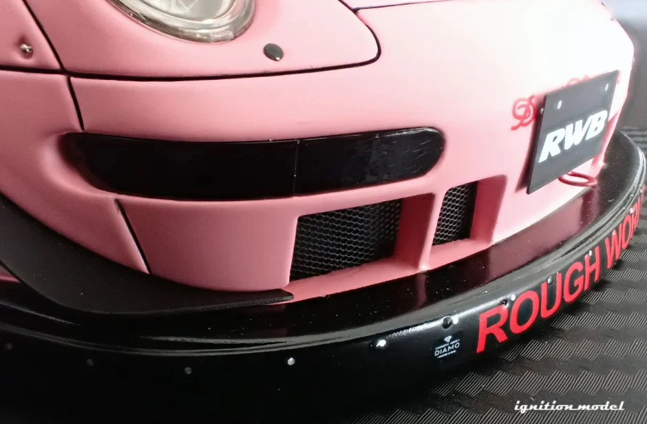 Ignition Model Porsche 993 RWB "Hooters" Matte Pink 1:18 - Image 26