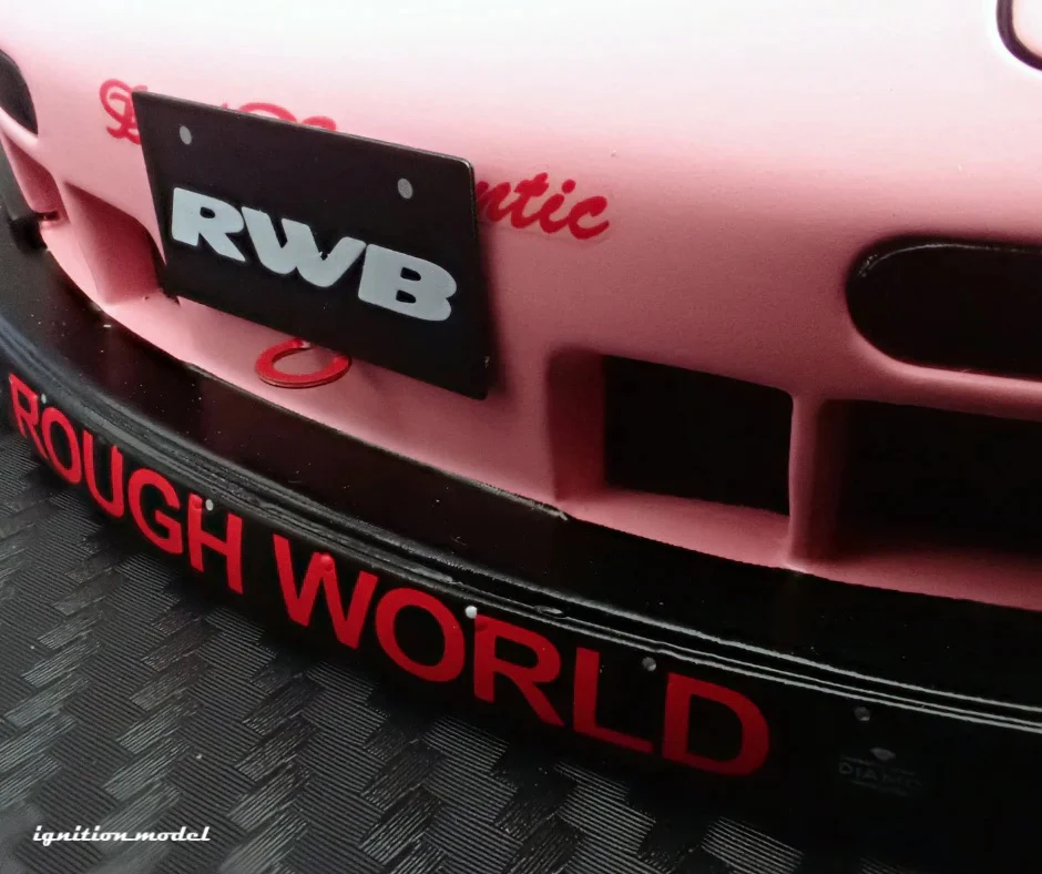 Ignition Model Porsche 993 RWB "Hooters" Matte Pink 1:18 - Image 28