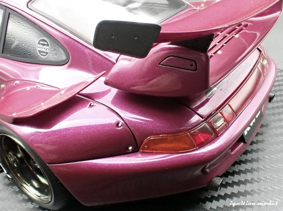 Ignition Model Porsche 993 RWB "Carmen" Purple Metallic 1:18 - Image 20
