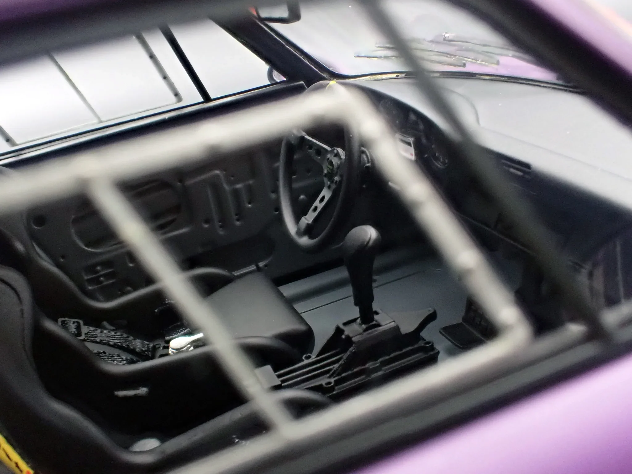 Ignition Model Porsche 993 RWB Widebody "Rotana" Matte Purple 1:18 - Image 18