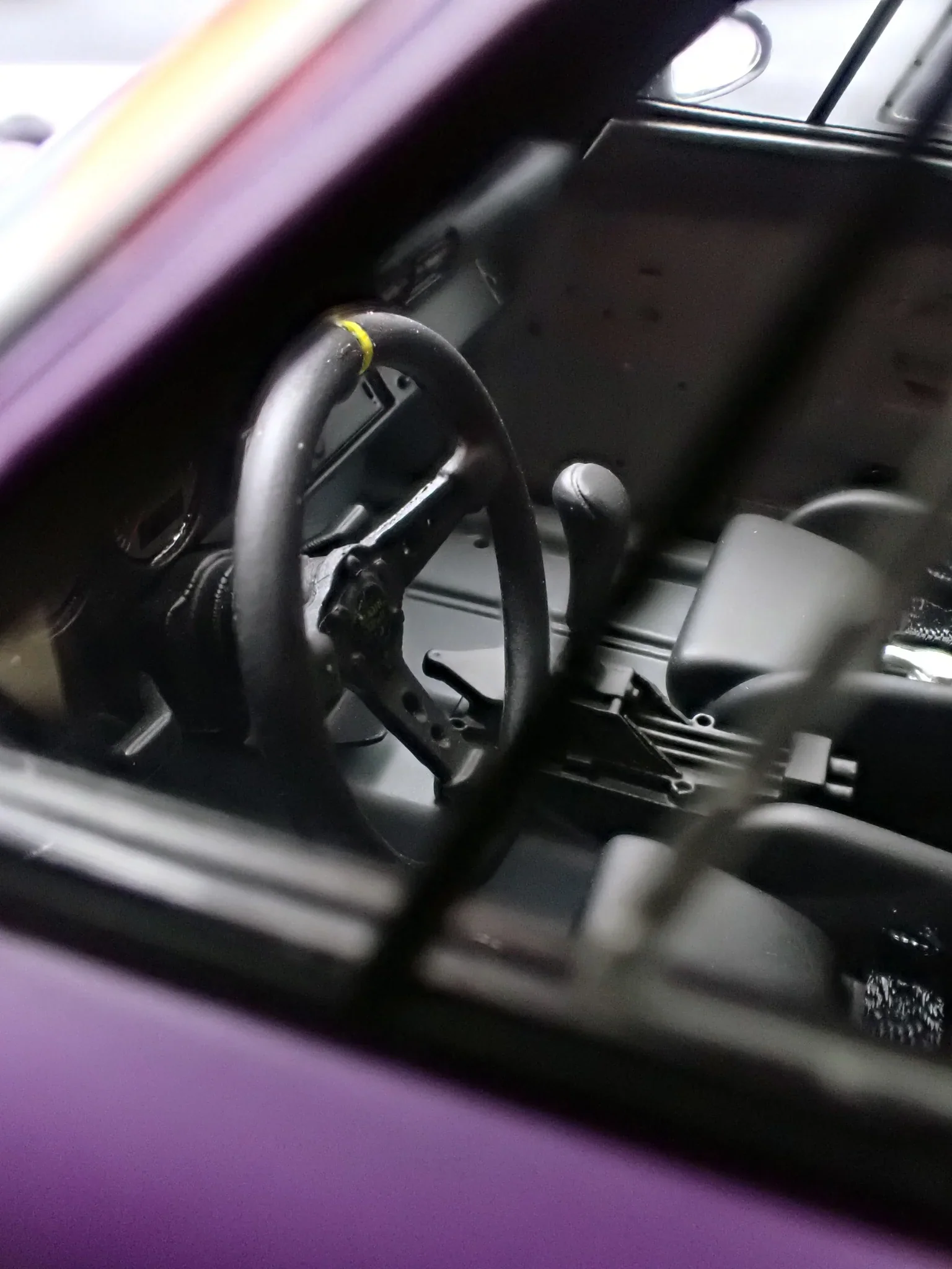 Ignition Model Porsche 993 RWB Widebody "Rotana" Matte Purple 1:18 - Image 19