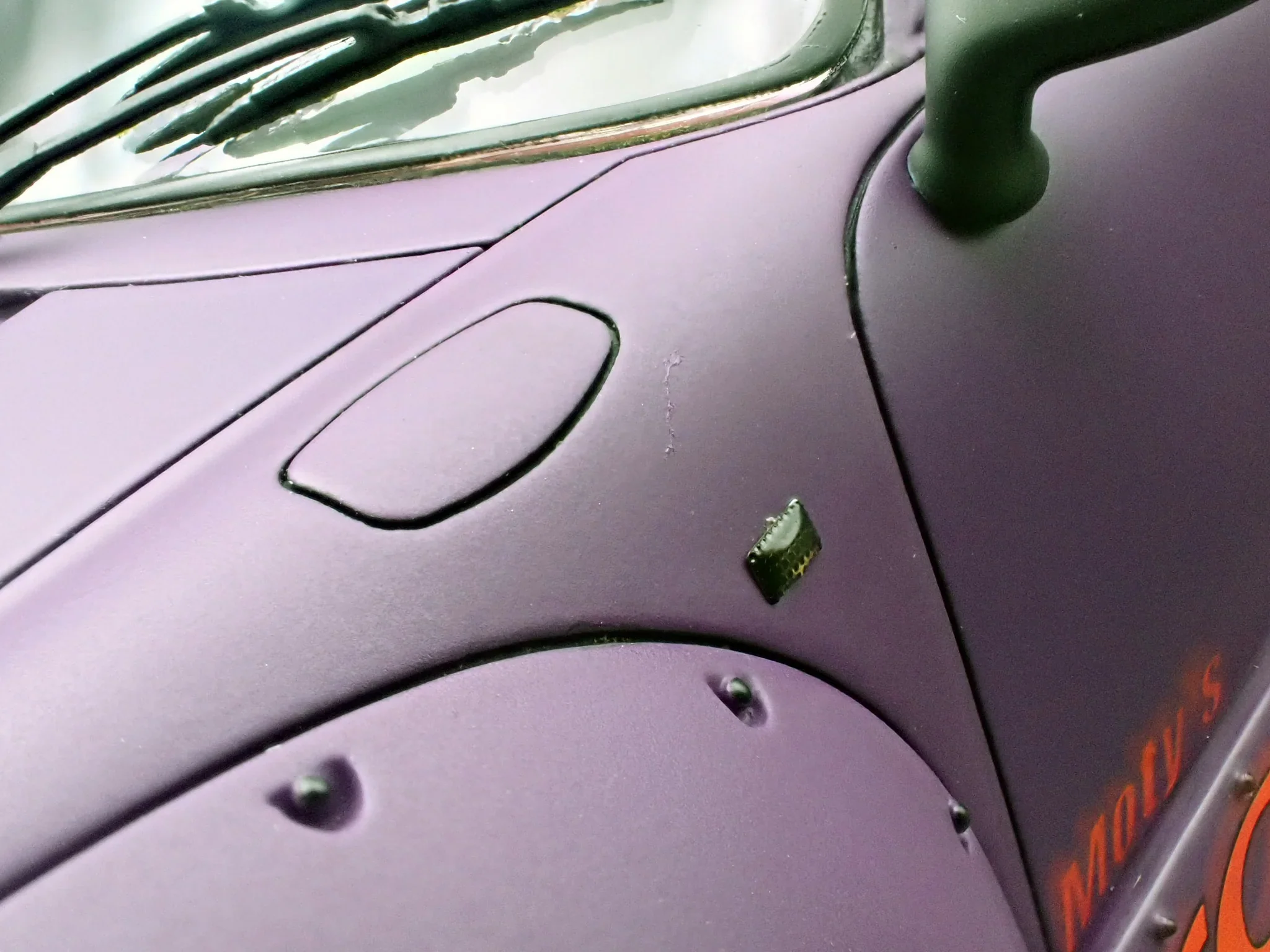 Ignition Model Porsche 993 RWB Widebody "Rotana" Matte Purple 1:18 - Image 6