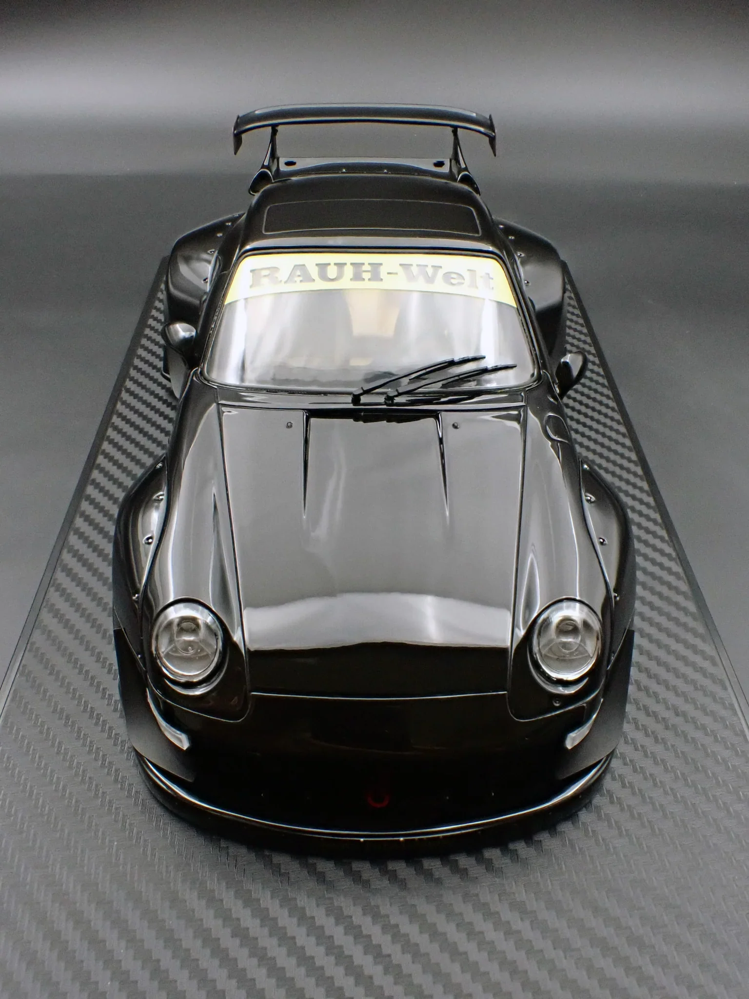 Ignition Model Porsche 993 RWB Widebody "Sopranos" Black 1:18 - Image 6