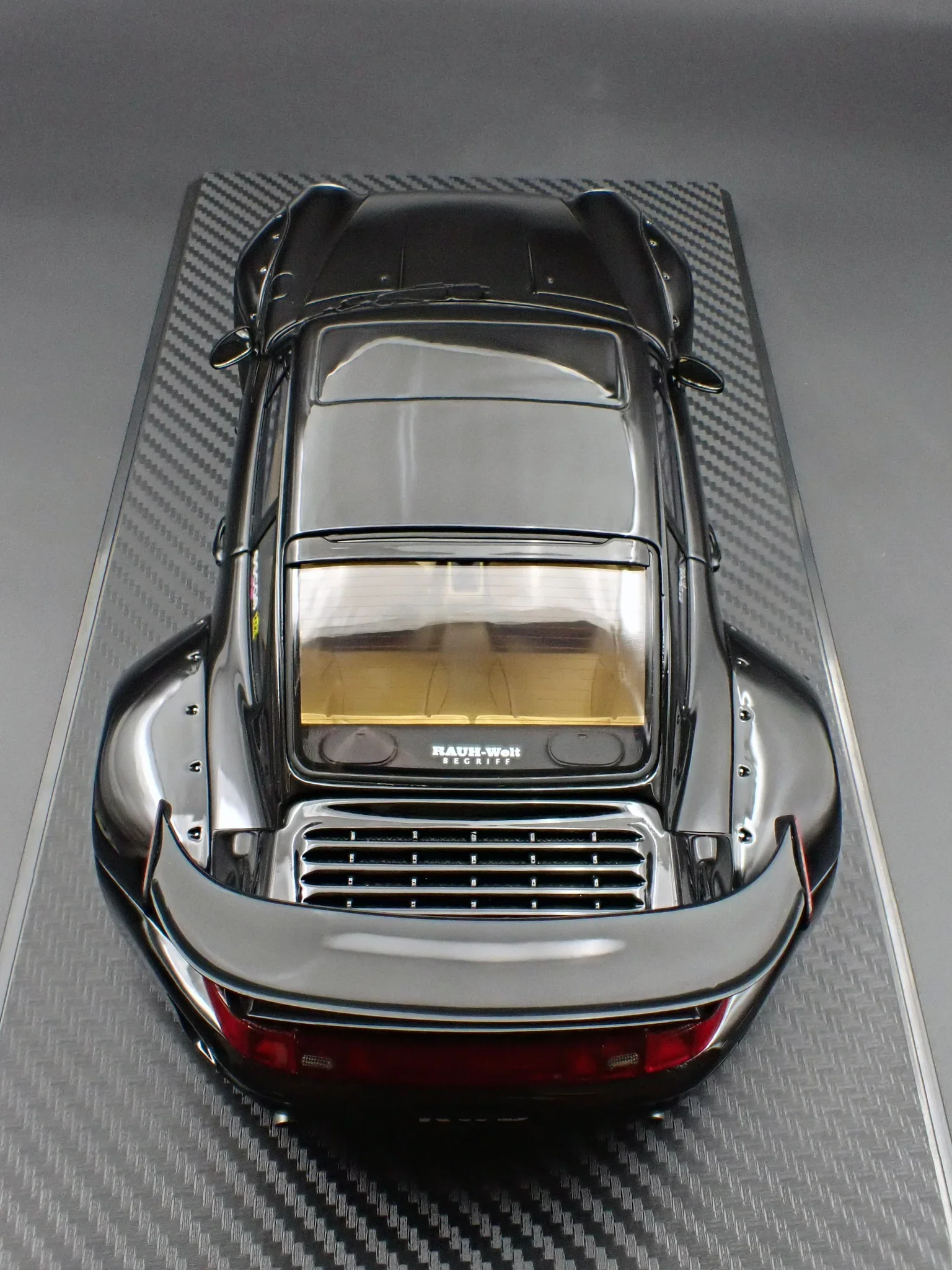 Ignition Model Porsche 993 RWB Widebody "Sopranos" Black 1:18 - Image 7