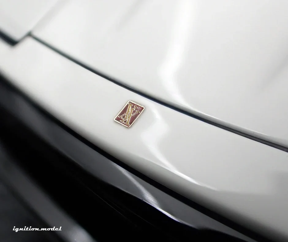 Ignition-Model Toyota Celica Supra Mk2 XX 2800 GT (A60) w/ Watanabe Wheels, White 1:18 - Image 10