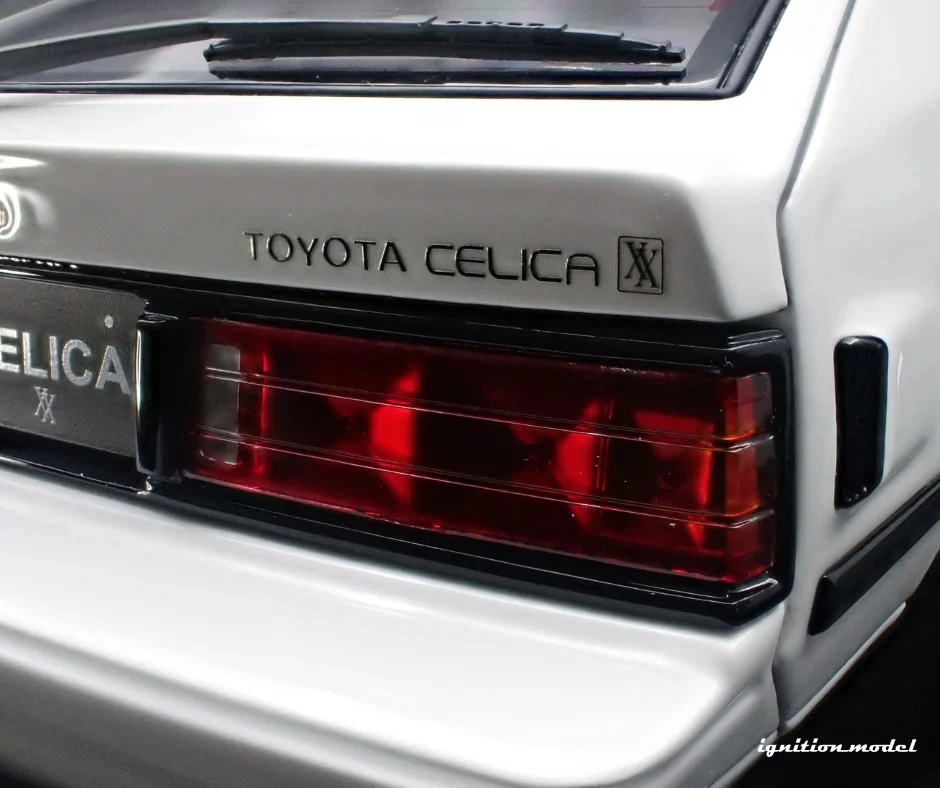 Ignition-Model Toyota Celica Supra Mk2 XX 2800 GT (A60) w/ Watanabe Wheels, White 1:18 - Image 18
