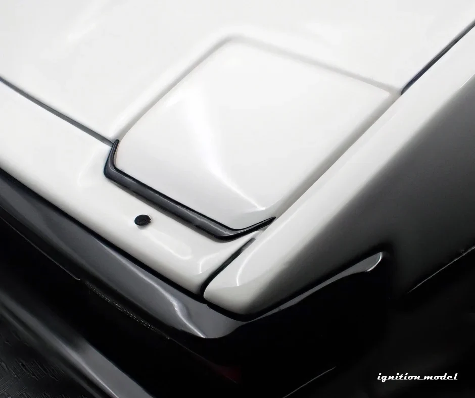 Ignition-Model Toyota Celica Supra Mk2 XX 2800 GT (A60) w/ Watanabe Wheels, White 1:18 - Image 8