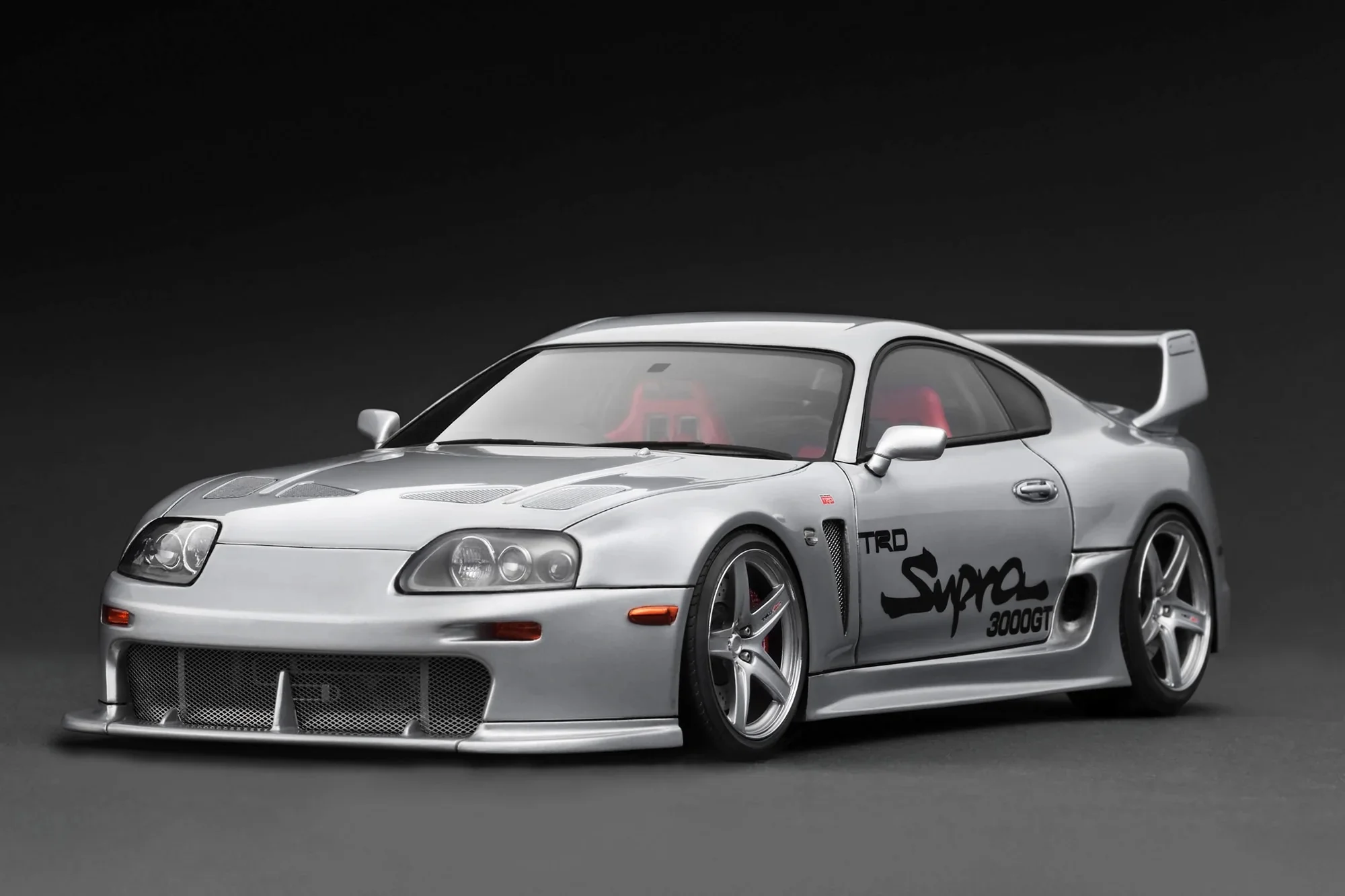 Ignition-Model Toyota Supra Mk4 (A80) TRD 3000GT Silver 1:18