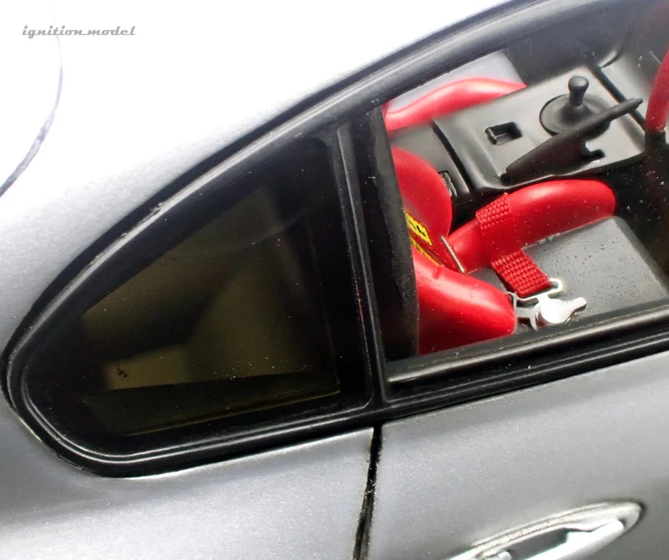 Ignition-Model Toyota Supra Mk4 (A80) TRD 3000GT Silver 1:18 - Image 14