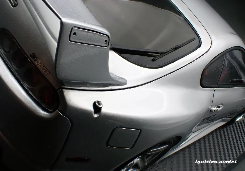 Ignition-Model Toyota Supra Mk4 (A80) TRD 3000GT Silver 1:18 - Image 15