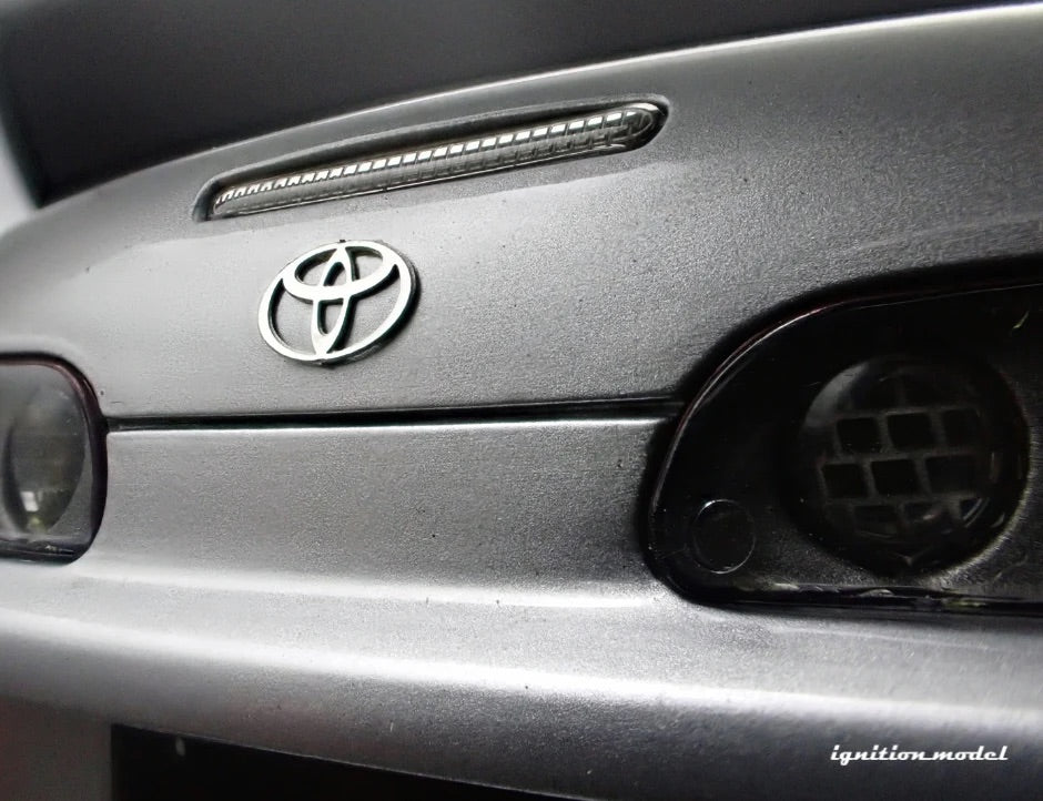 Ignition-Model Toyota Supra Mk4 (A80) TRD 3000GT Silver 1:18 - Image 17