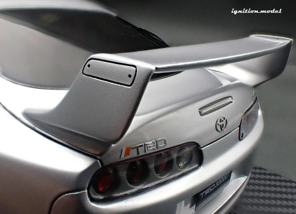 Ignition-Model Toyota Supra Mk4 (A80) TRD 3000GT Silver 1:18 - Image 21