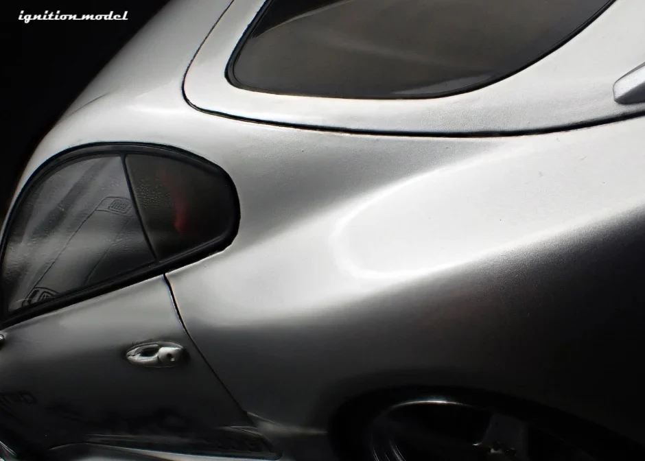 Ignition-Model Toyota Supra Mk4 (A80) TRD 3000GT Silver 1:18 - Image 22
