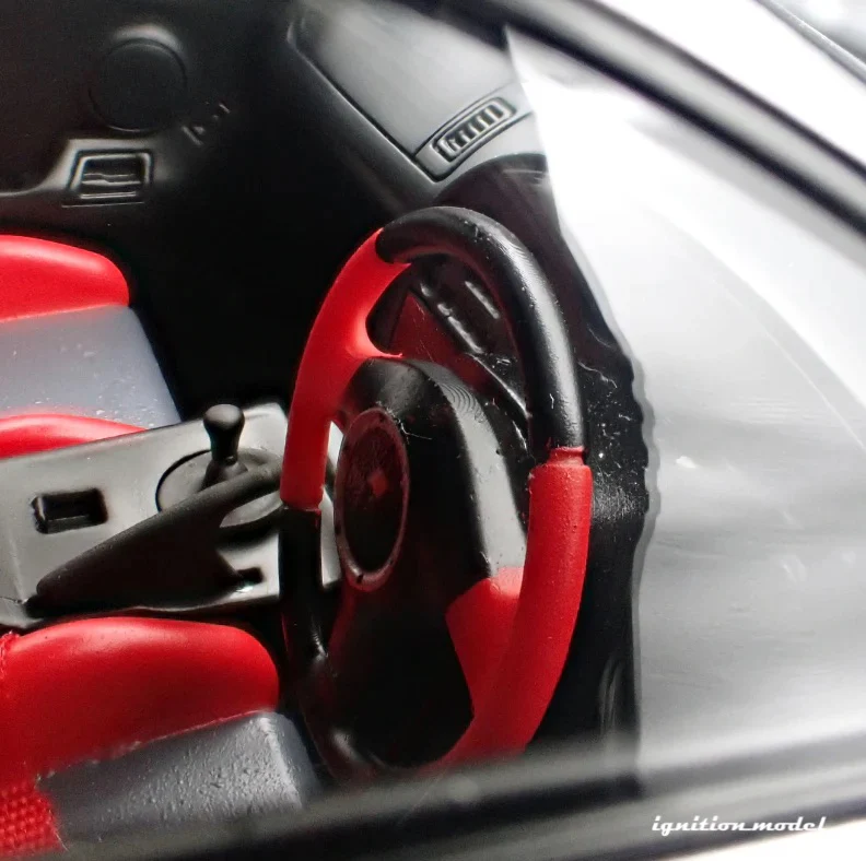 Ignition-Model Toyota Supra Mk4 (A80) TRD 3000GT Silver 1:18 - Image 9