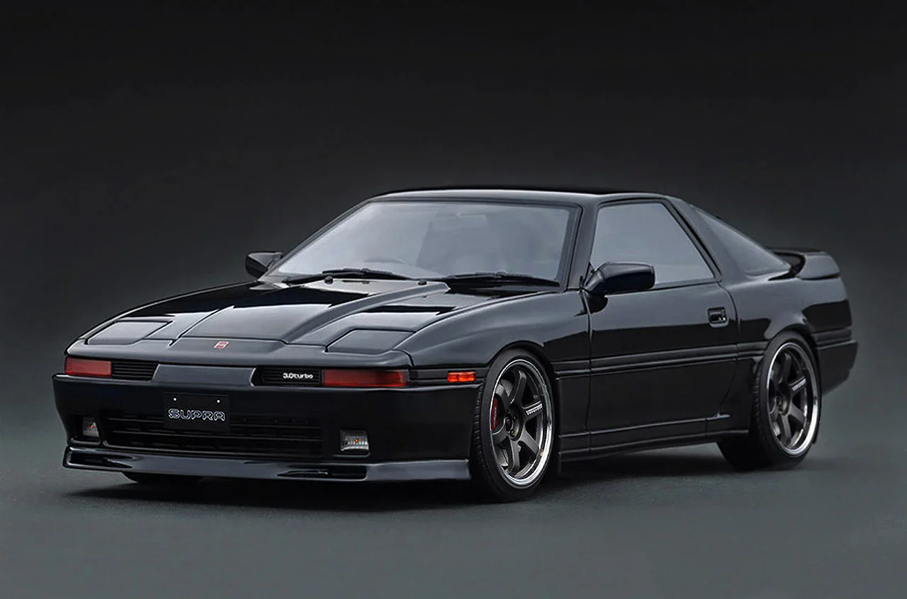 Ignition-Model Toyota Supra 3.0 GT Turbo LIMITED MK3 (A70) Black 1:18