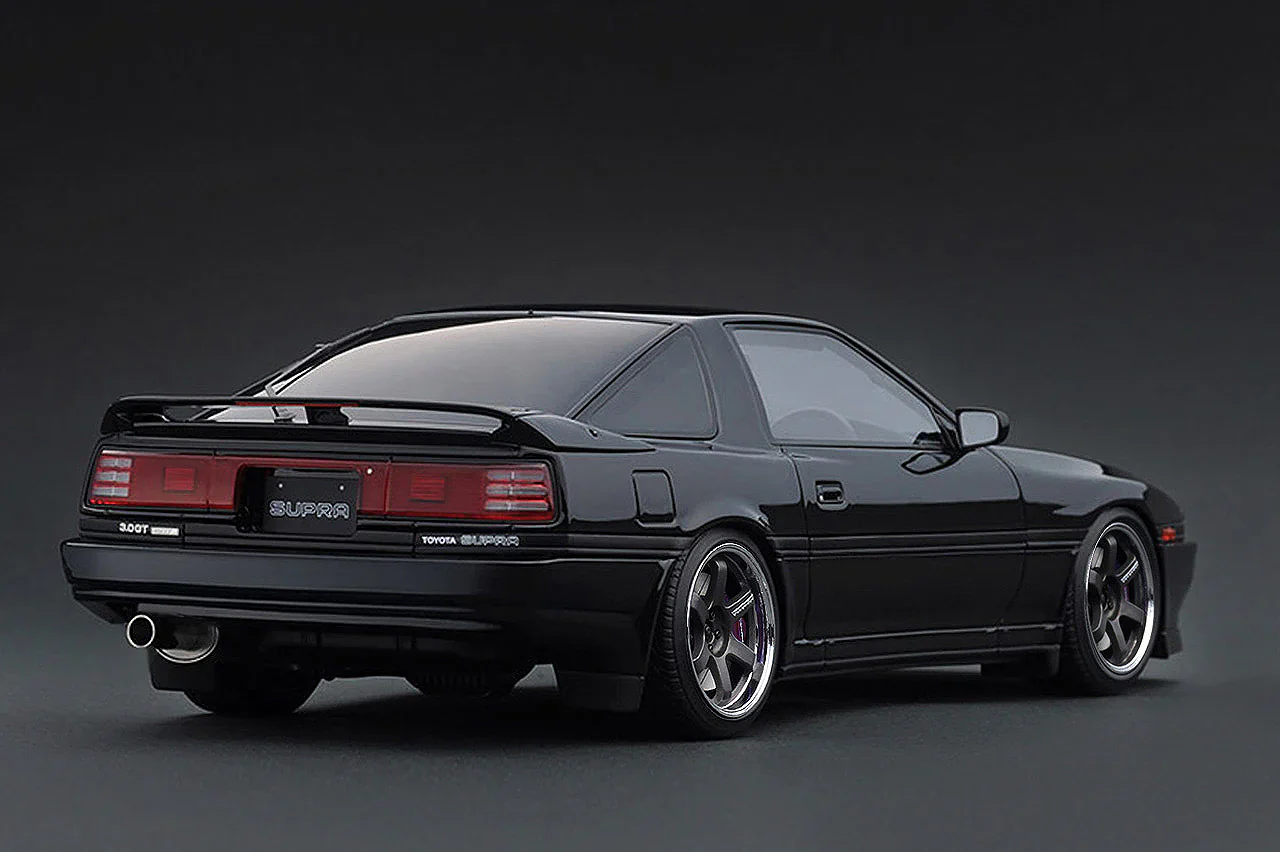 Ignition-Model Toyota Supra 3.0 GT Turbo LIMITED MK3 (A70) Black 1:18 - Image 2