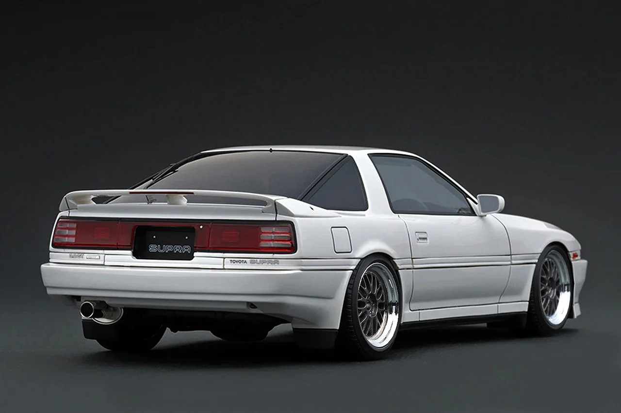 Ignition-Model Toyota Supra 3.0 GT Turbo LIMITED MK3 (A70) White 1:18 - Image 2