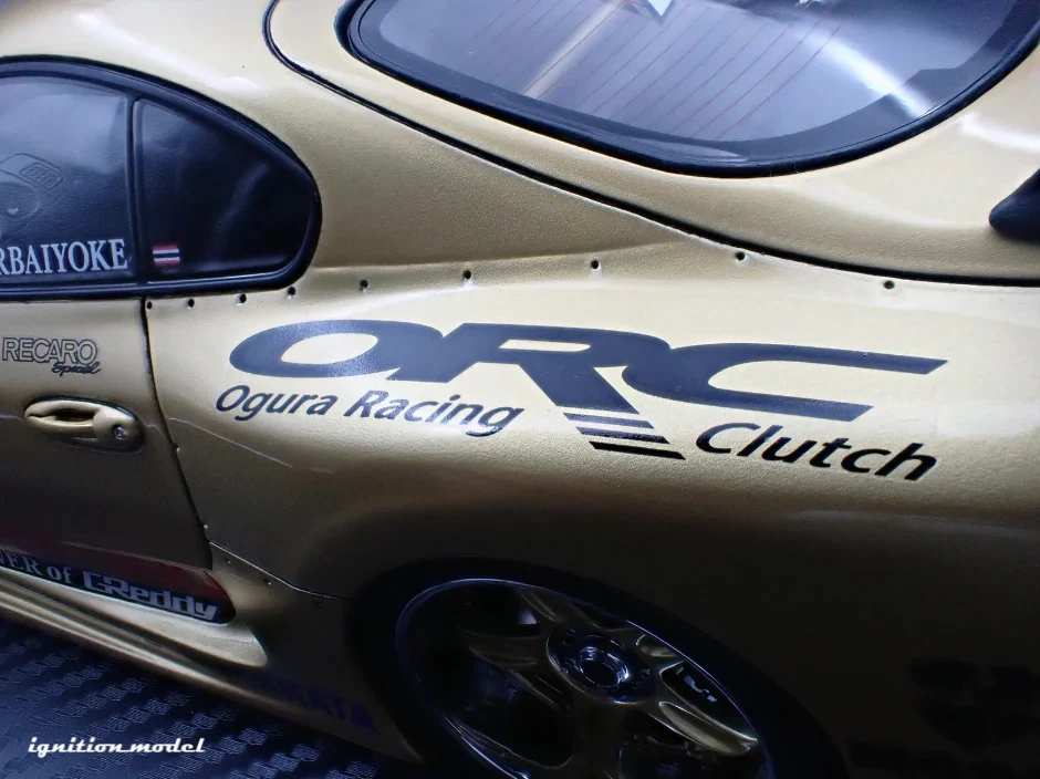 Ignition-Model Toyota Supra Mk4 (A80) Top Secret GT300 Gold 1:18 - Image 21