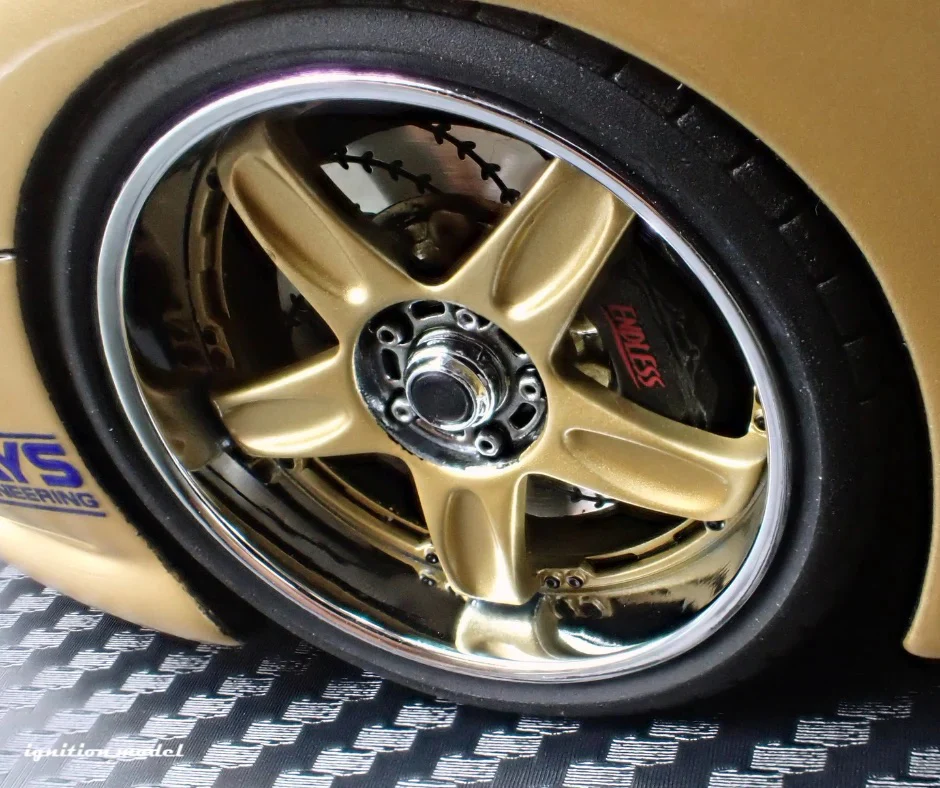 Ignition-Model Toyota Supra Mk4 (A80) Top Secret GT300 Gold 1:18 - Image 25