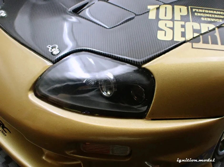 Ignition-Model Toyota Supra Mk4 (A80) Top Secret GT300 Gold 1:18 - Image 32