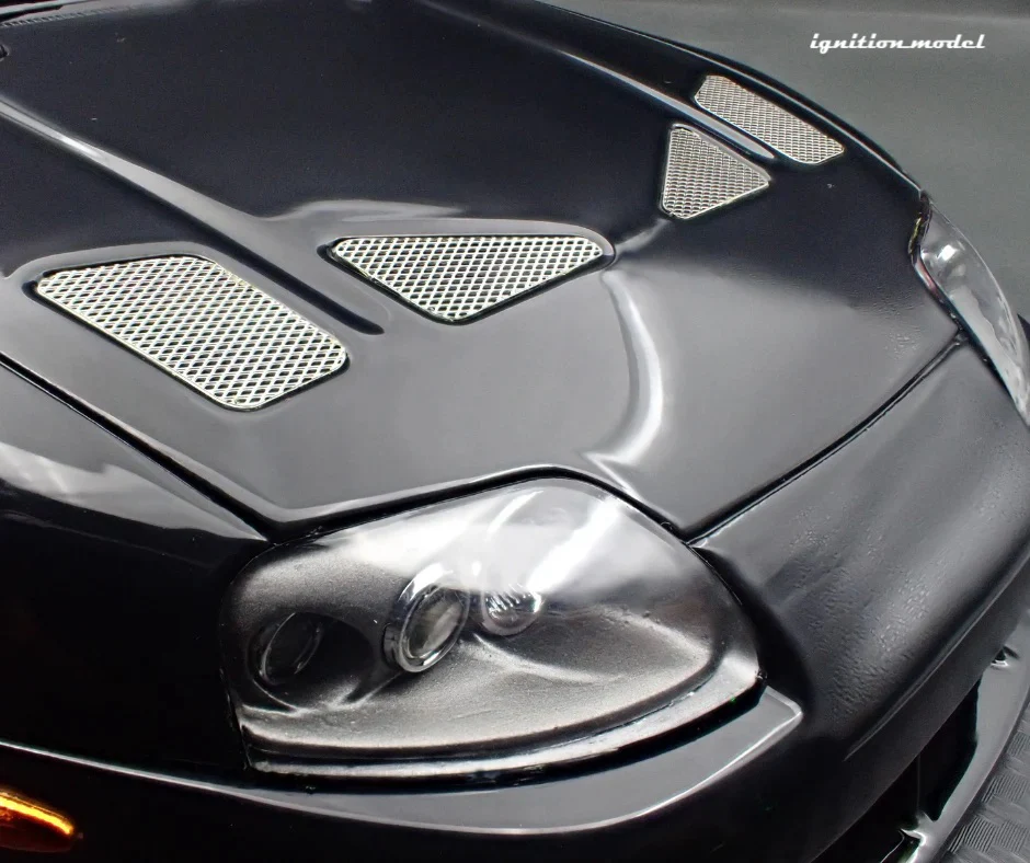 Ignition-Model Toyota Supra Mk4 (A80) TRD 3000GT Black 1:18 - Image 27