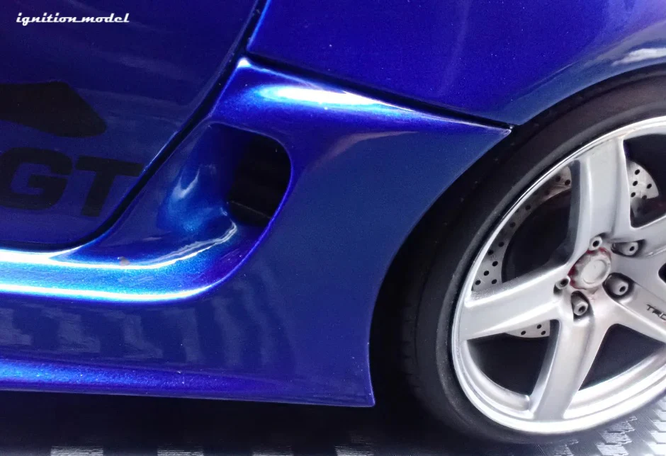Ignition-Model Toyota Supra Mk4 (A80) TRD 3000GT Blue Metallic 1:18 - Image 12