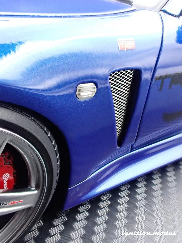 Ignition-Model Toyota Supra Mk4 (A80) TRD 3000GT Blue Metallic 1:18 - Image 15