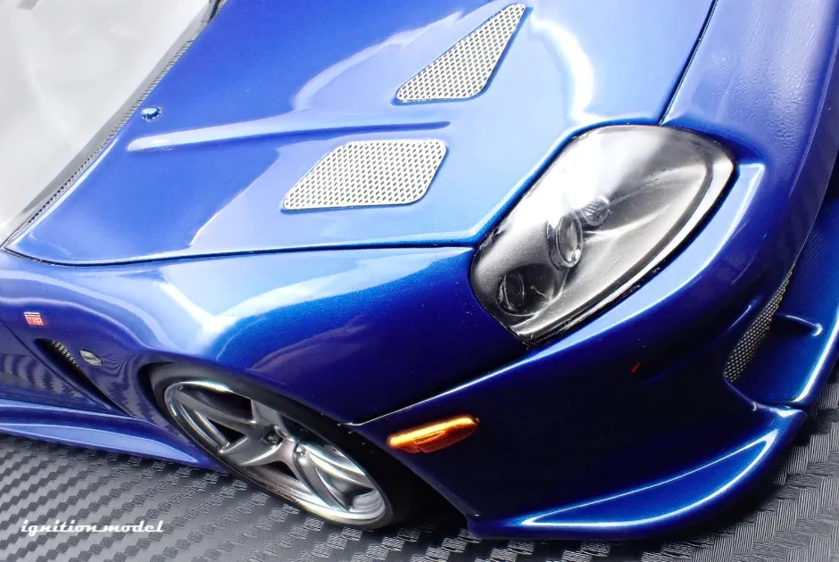 Ignition-Model Toyota Supra Mk4 (A80) TRD 3000GT Blue Metallic 1:18 - Image 7