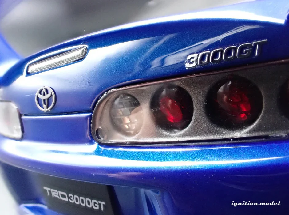 Ignition-Model Toyota Supra Mk4 (A80) TRD 3000GT Blue Metallic 1:18 - Image 8