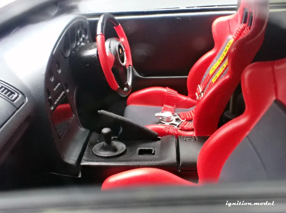 Ignition-Model Toyota Supra Mk4 (A80) TRD 3000GT Gun Metallic 1:18 - Image 7
