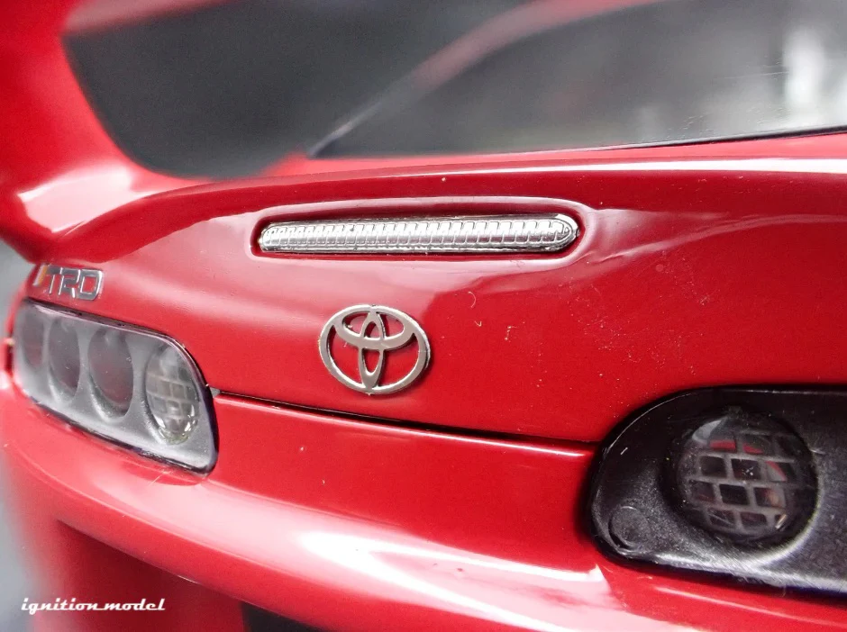 Ignition-Model Toyota Supra Mk4 (A80) TRD 3000GT Red 1:18 - Image 23