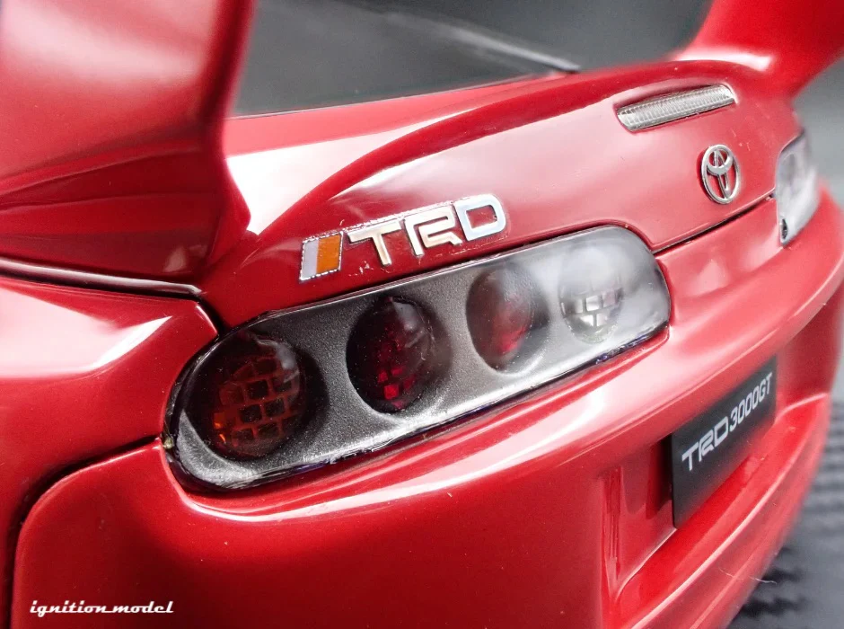 Ignition-Model Toyota Supra Mk4 (A80) TRD 3000GT Red 1:18 - Image 25