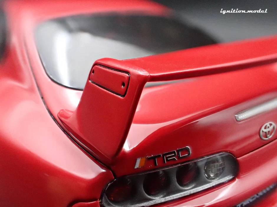 Ignition-Model Toyota Supra Mk4 (A80) TRD 3000GT Red 1:18 - Image 26