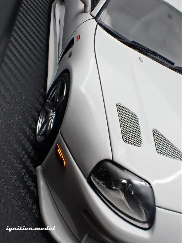 Ignition-Model Toyota Supra Mk4 (A80) TRD 3000GT (T3s) White 1:18 - Image 10