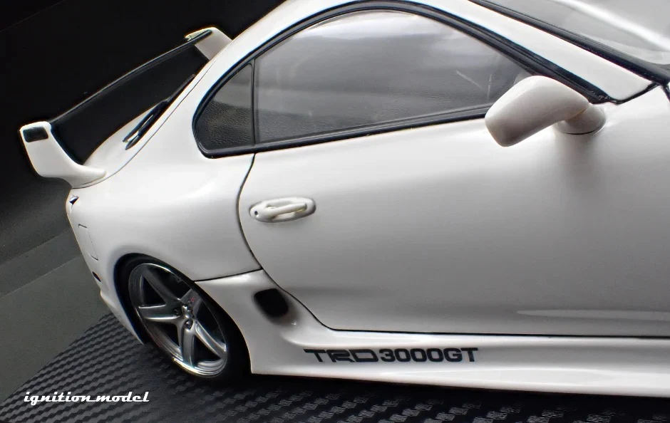 Ignition-Model Toyota Supra Mk4 (A80) TRD 3000GT (T3s) White 1:18 - Image 11