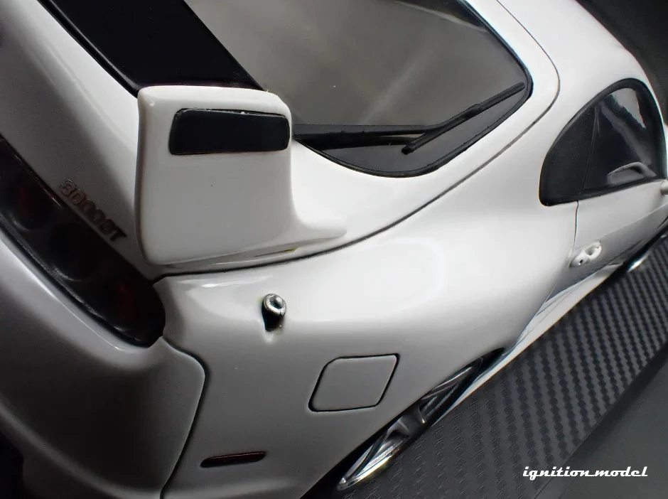 Ignition-Model Toyota Supra Mk4 (A80) TRD 3000GT (T3s) White 1:18 - Image 12