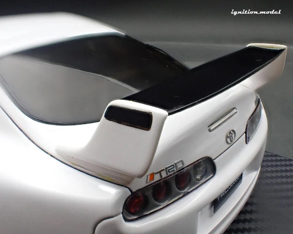 Ignition-Model Toyota Supra Mk4 (A80) TRD 3000GT (T3s) White 1:18 - Image 17