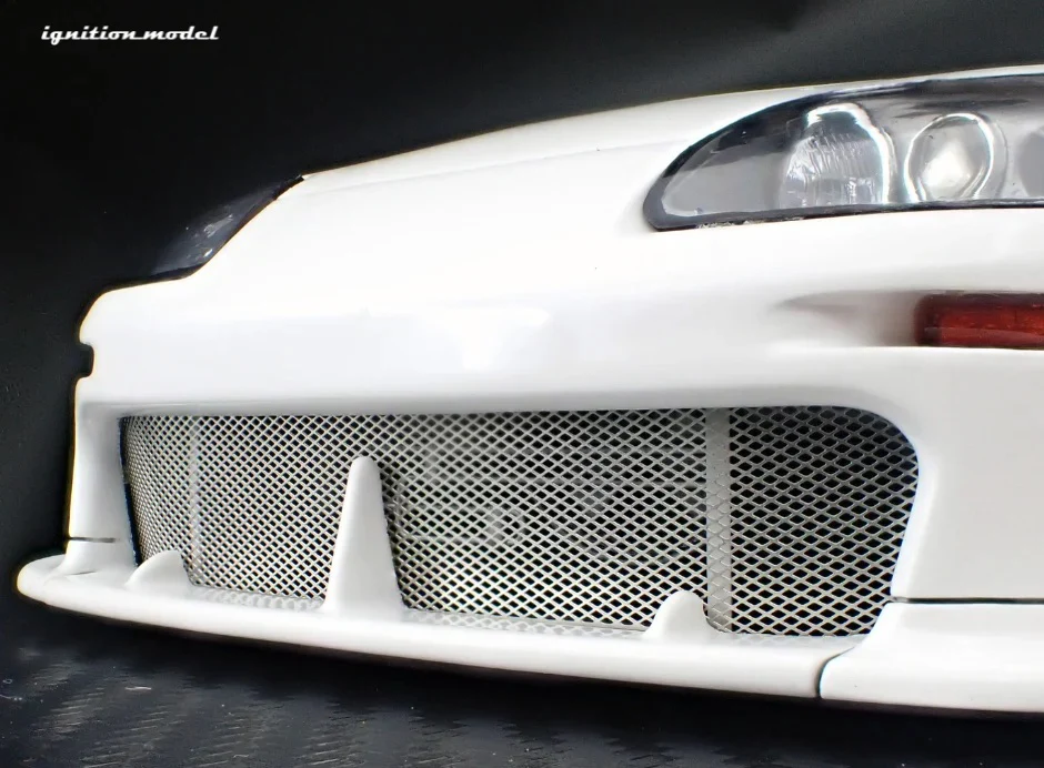 Ignition-Model Toyota Supra Mk4 (A80) TRD 3000GT (BBS LMs) White 1:18 - Image 5